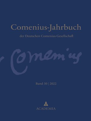 cover image of Comenius-Jahrbuch